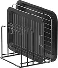 KORRTFID Steel Kitchen Cabinet Cookware Organizer, 5 Slots