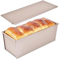 Commercial Pullman Loaf Pan with Lid, 2.2Lb Dough Capacity Non-stick