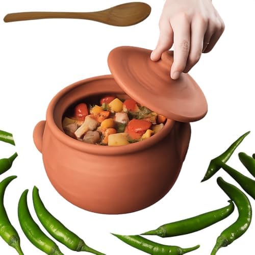 Earthenware Clay Mud Eathern Terracotta Cooking Pot Pottery Cazuela
