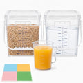 METAPACK 2 Pack 1 Gallon Food Storage Buckets