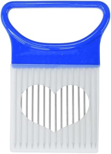 R&M Stainless Steel Onion Holder – Slicing Guide for Onions, Tomatoes