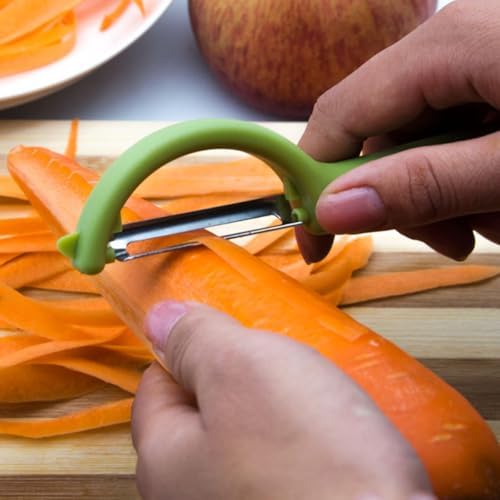 6pcs Multi Function Carrot Peelers with PP and Stainless Steel