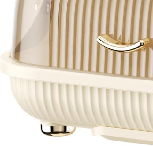 Dish Drying Rack Space Saving with Handle Drip Tray