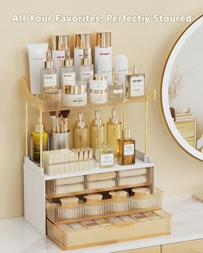 Anylady Bathroom Organizers and Storage, Makeup Organizer