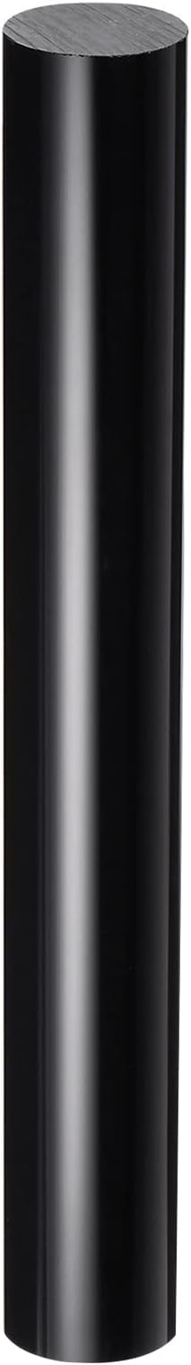 HARFINGTON Acrylic Clay Roller 8 Inch x 1 Inch Solid Non-Stick Plastic Round by HARFINGTON