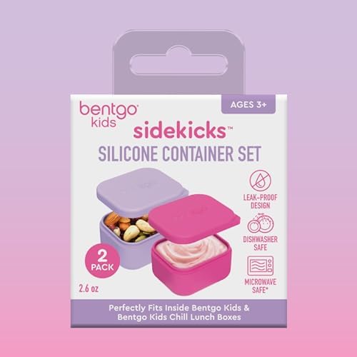 Bentgo Sidekicks 2-Pack Silicone Container Set - Dipping Sauce Cups