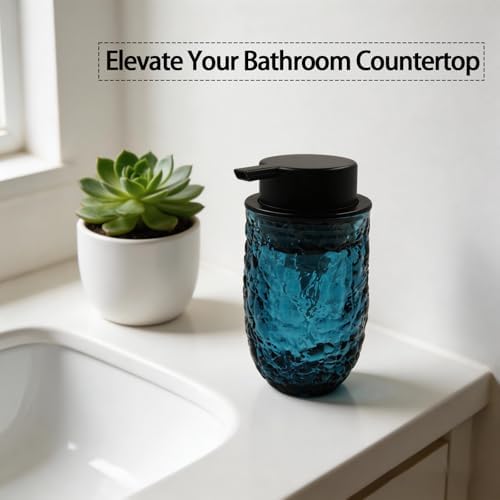 Glass Foaming Hand Soap Dispenser 10oz Refillable Hand Soap Dispenser