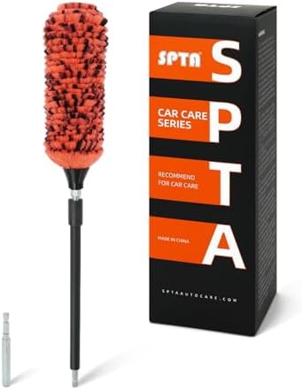 SPTA 1-Piece Microfiber Drill Wheel Brush