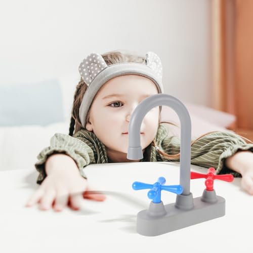 VOSAREA Portable Kitchen Faucet Toy for Pretend Play