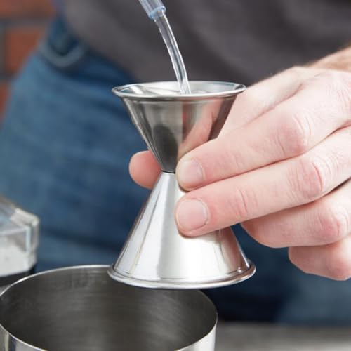 Soro Essentials- 3/4 oz / 1 1/4 oz Stainless Steel Jigger Set of 2