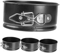 4pcs round Springform Cake Pans with Removable Bottom