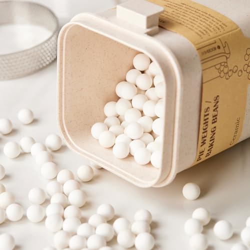 K Ceramic Pie Weights, Baking Beads Pie Crust Weights, Natural baking