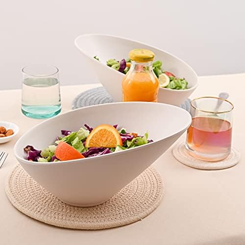LOVYANXUE Salad Bowls, 4 Packs Serving Bowl, Compostable 33 Ounce