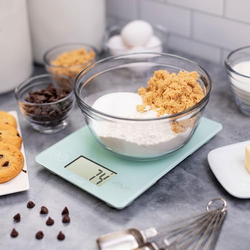 Escali Arti Glass Food Scale Digital Countertop Kitchen, Baking and