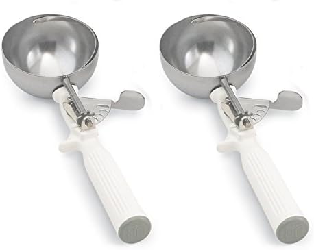 Vollrath 47139 Round Stainless Steel Dishers, Set of 2