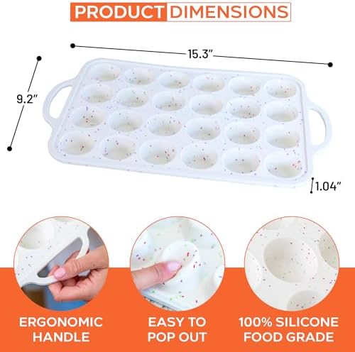 Globeat 12 Cups Size-2pack Muffin Pan with Metal Reinforced Frame