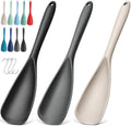 3 PACK Silicone Cooking Spoon Spatula for Nonstick Cookware
