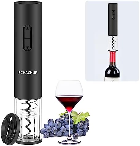 Electric Wine Opener, Automatic Corkscrew with Foil Cutter, Cool Home