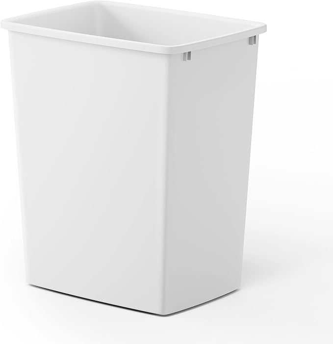 ROOMTEC 35QT Kitchen Trash Can, Sturdy and Lightweight Slim Trash Can, Trash by ROOMTEC