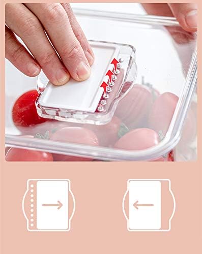 SANNO Produce Saver Containers for Refrigerator, Containers Produce