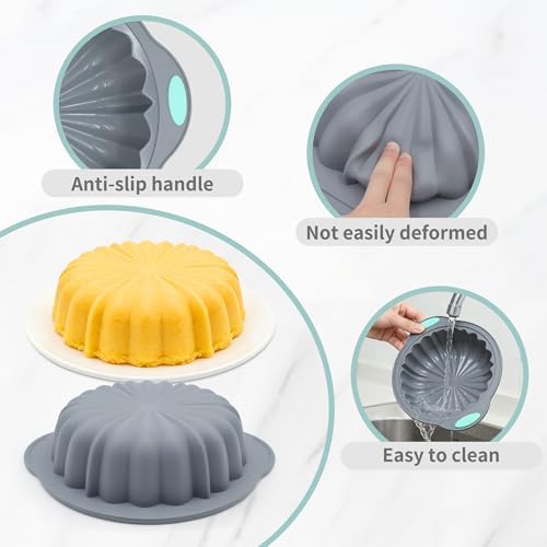 To encounter 51 Piece Silicone Baking Pan Set, Non-Stick Bakeware Set