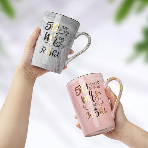 50th Wedding Anniversary for Couples, Gifts for Golden 50th