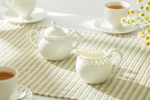 Gracie China, Heirloom Collection, 2-Piece Sugar and Creamer Set