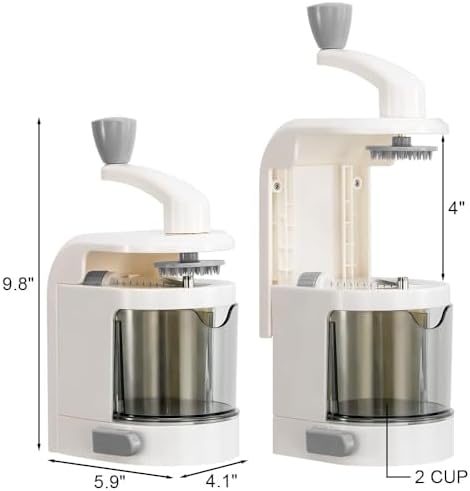 Badelite 4-IN-1 Rotating Blade Vegetable Spiralizer, White