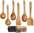 6-Piece Teak Wood Cooking Utensil Set