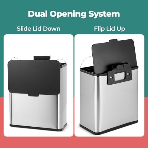 HOLDN’ STORAGE 6L Countertop Compost Bin