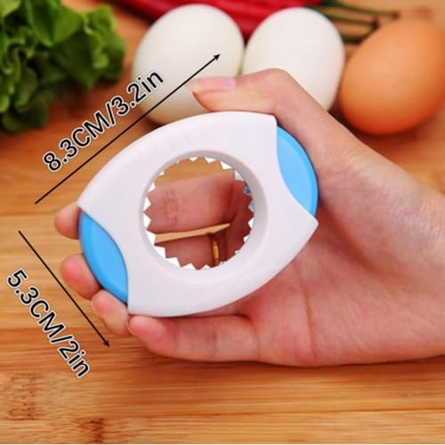 Shell Opener and Cutter - Topper Tool for Boiled Eggs - Quick Peeler