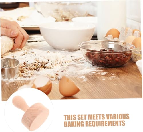 2 Pack round Tart Pans with Removable Bottom, Wooden