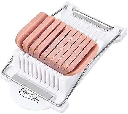 FENGCHEN Spam Slicer, Easy Luncheon Meat Cutter with Stainless Wires