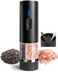 Aotto 2-in-1 Electric Salt and Pepper Grinder Set