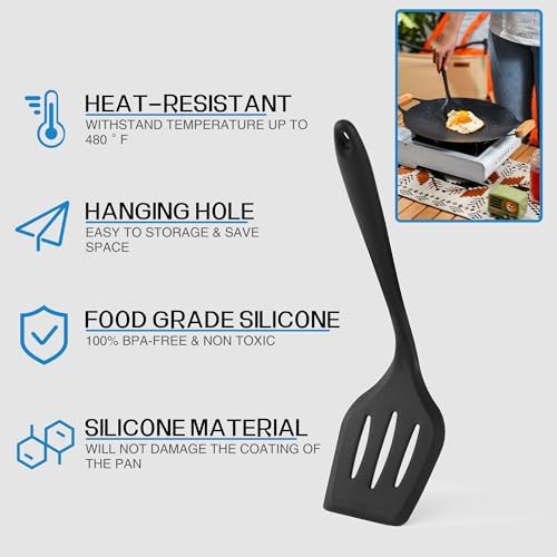 Wesqunie Silicone Cooking Utensils Set