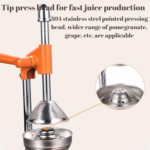 Manual Orange Juicer with Cup