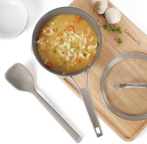Calphalon Edge 6-Piece Kitchen Tool Set, Taupe