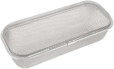 Rengue Dishwasher Basket 304 Stainless Steel Utensil Holder Mesh