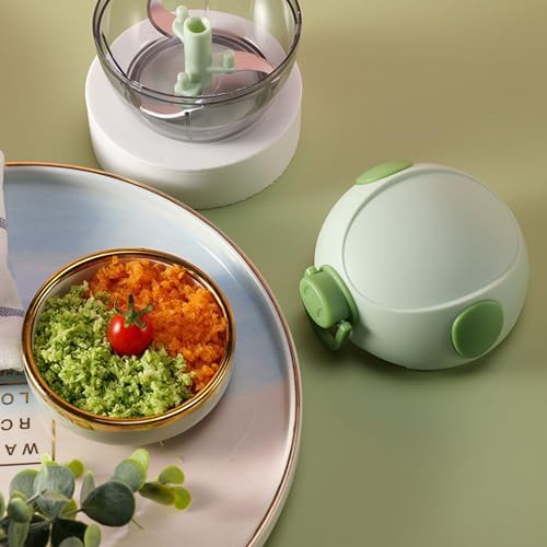BEIJIALY Manual Garlic Chopper, Vegetable Chopper Manual Food