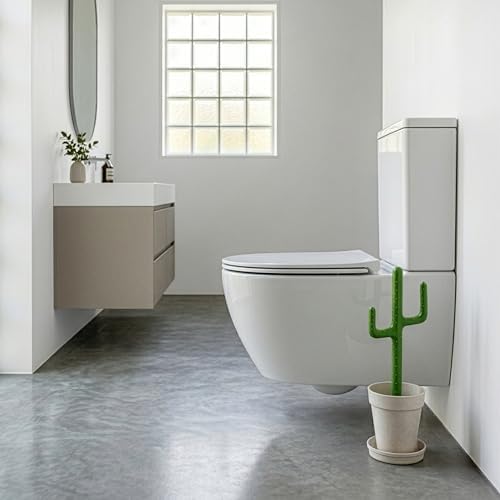 Vigar Cactus Toilet Brush and Holder Set
