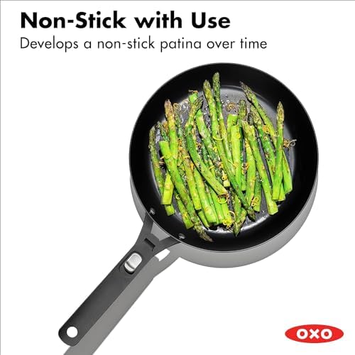 OXO Outdoor Pre-Seasoned Carbon Steel 10" Frying Pan Skillet