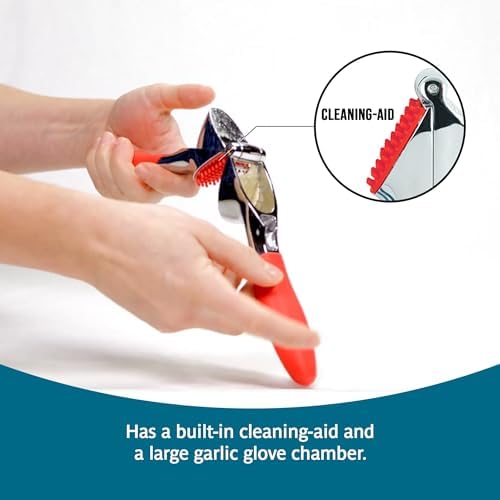 Trudeau Garlic Press, Large Garlic Chamber