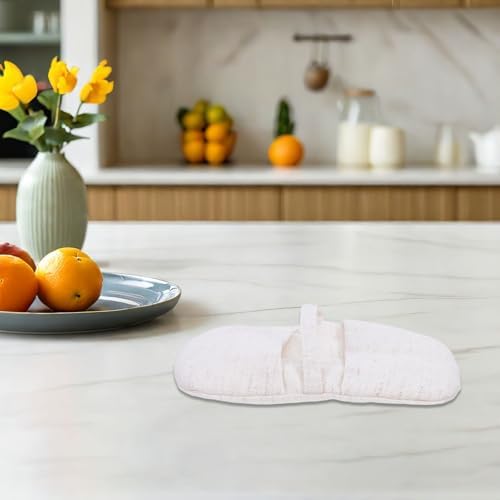 Japanese Style Heat-Resistant Kitchen Oven Mitt, Cotton-Linen