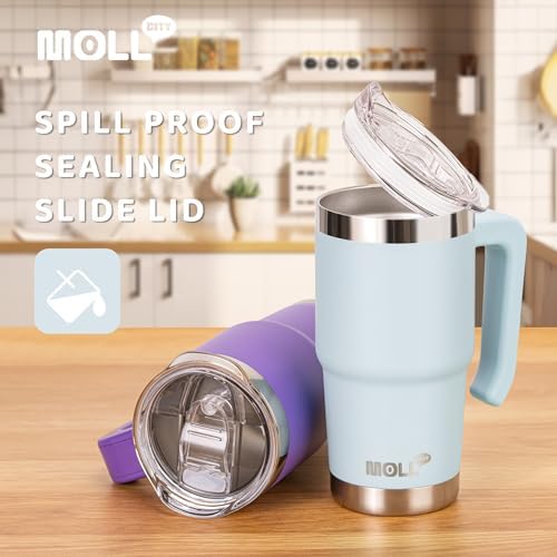 16 oz Stainless Steel Insulated Tumbler Cup with Lid and Straw