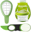 Avocado 3 Piece Set Avocado Slicer, Avocado Slicer, Avocado Storage