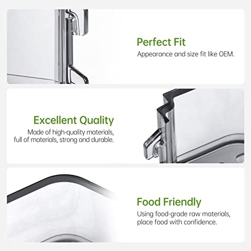 [2026] Upgrade W10887799 W10671656 W10795606 Refrigerator Door Shelf