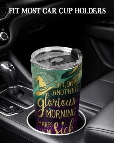 34HD Hocus Funny Glorious Morning Witch Movie 20 oz Tumbler, Spooky