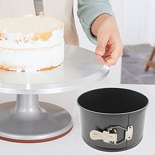 4 Pcs Springform Pan (4inch, 5inch, 6inch, 7inch), Cake Tin for