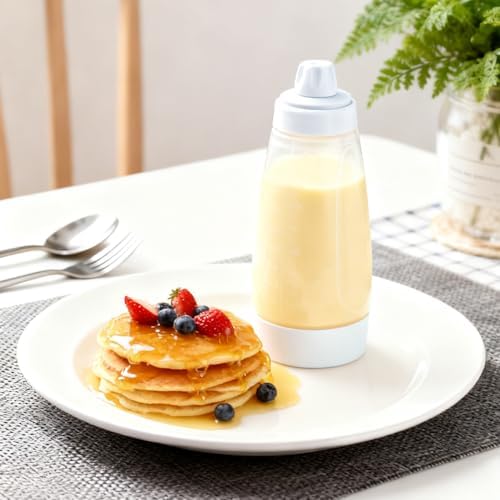 2-Pack Pancake Batter Dispensers with Blender Balls