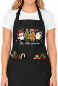 Tis the Season Winter Christmas Apron with Pockets